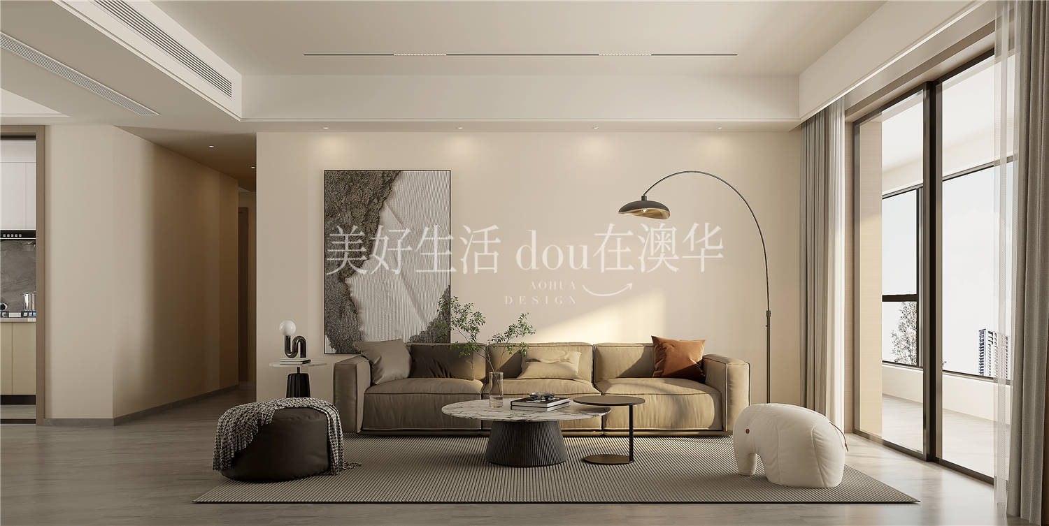 鳳起聽瀾140㎡現(xiàn)代風