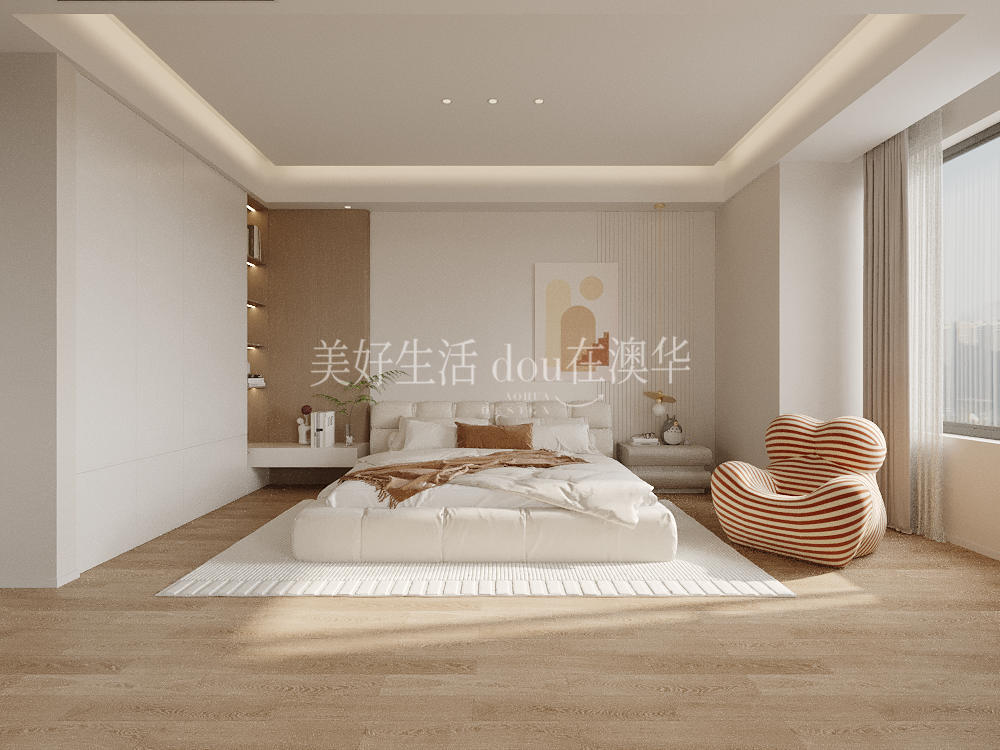城投聯(lián)投譽江南裝修效果圖,現(xiàn)代極簡,武漢裝修設計